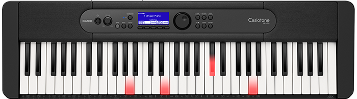 Función de enseñanza inteligente Teclado 54 teclas DynaSun MK2069 Key Lighted LCD Keyboard E-Piano Electronico Digital 